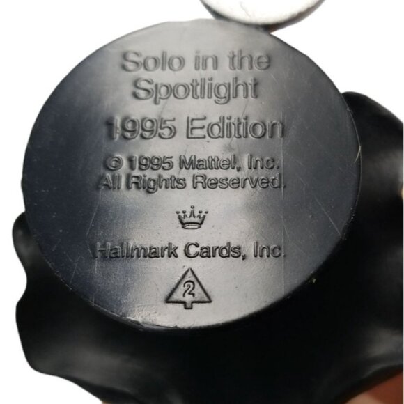 Barbie Solo in the Spotlight Ornament With Microphone Stand 1995 Hallmark - Picture 7 of 9